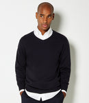 Kustom Kit Arundel Cotton Acrylic V Neck Sweater-1