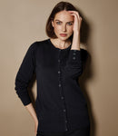 Kustom Kit Ladies Arundel Round Neck Cardigan-1