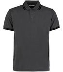 Kustom Kit Contrast Tipped Poly/Cotton Piqué Polo Shirt-15