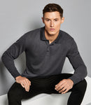 Kustom Kit Long Sleeve Poly/Cotton Pique Polo Shirt-1