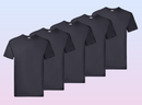 Fruit of The Loom Super Premium T-shirt Deep Navy Blue pack of 5-2