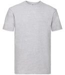 Fruit of The Loom Super Premium T-shirt Heather Grey pack of 5-3
