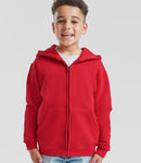Fruit of the Loom Kids Classic Zip Hooded Sweatshirt-1