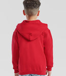 Fruit of the Loom Kids Classic Zip Hooded Sweatshirt-2