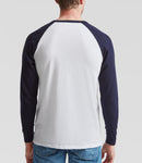 Fruit of the Loom Contrast Long Sleeve Baseball T-Shirt-2