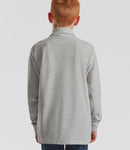 Fruit of the Loom Kids Long Sleeve Poly/Cotton Pique Polo Shirt-2