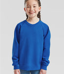 Fruit of the Loom Kids Classic Raglan Sweatshirt-1
