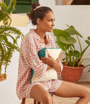 Westford Mill Fairtrade Piped Cushion Cover-1