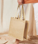 Westford Mill Jute Compact Tote | Natural-1