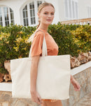 Westford Mill Oversized Canvas Tote Bag-1