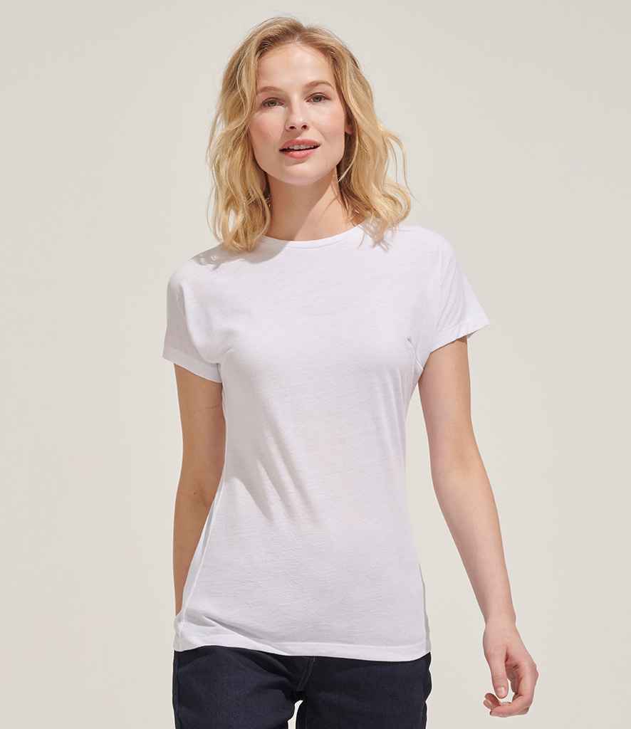 SOL'S Ladies Magma Sublimation T-Shirt | White