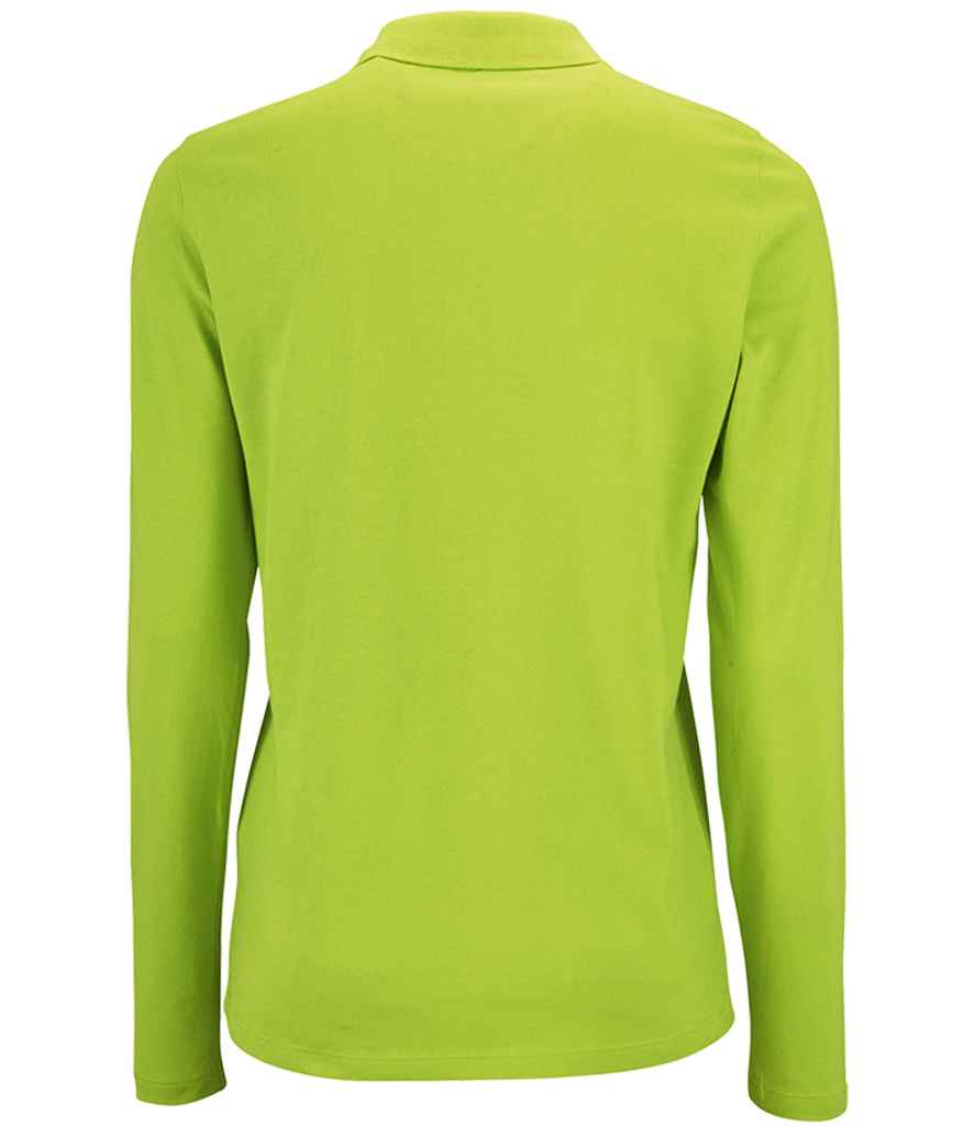 SOL'S Ladies Perfect Long Sleeve Pique Polo Shirt