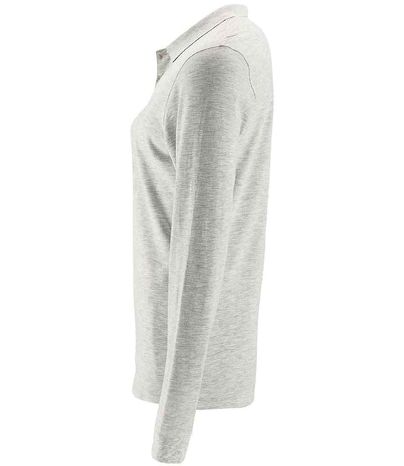SOL'S Ladies Perfect Long Sleeve Pique Polo Shirt