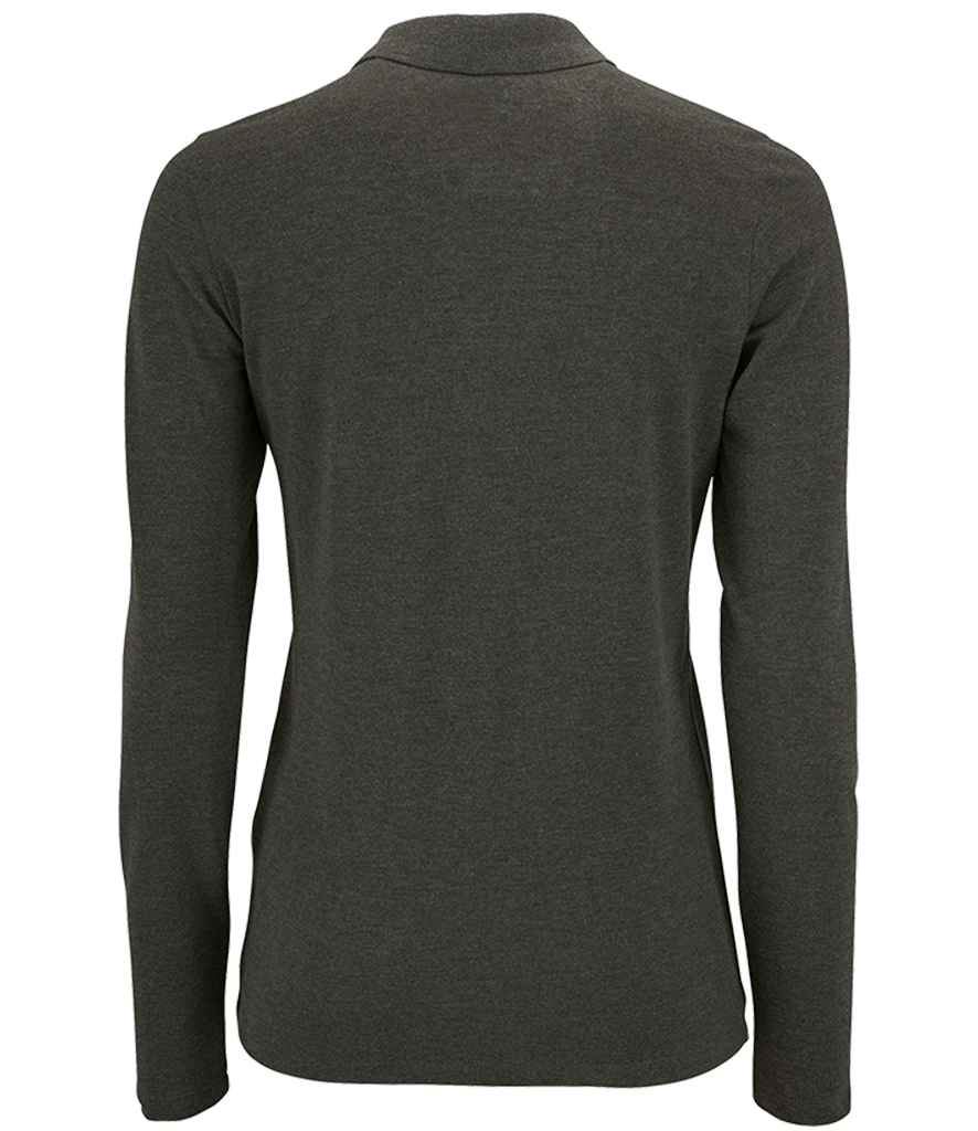 SOL'S Ladies Perfect Long Sleeve Pique Polo Shirt