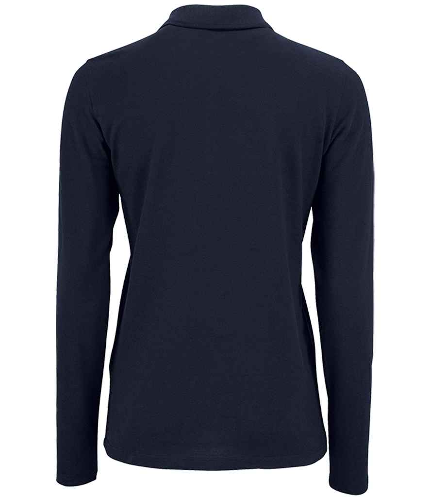 SOL'S Ladies Perfect Long Sleeve Pique Polo Shirt