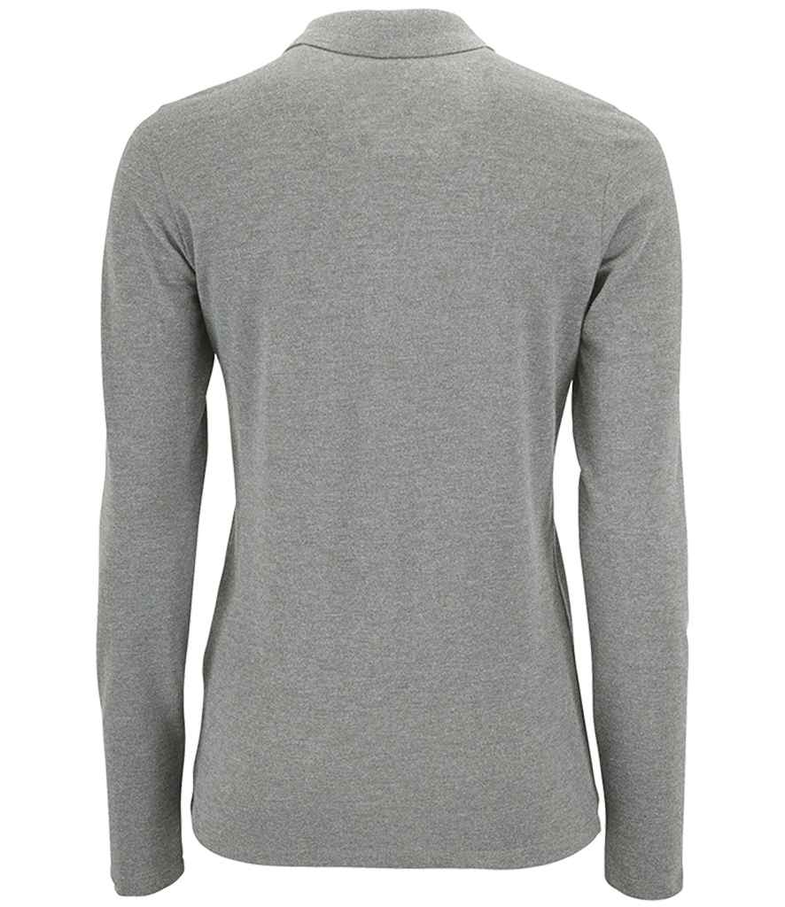 SOL'S Ladies Perfect Long Sleeve Pique Polo Shirt