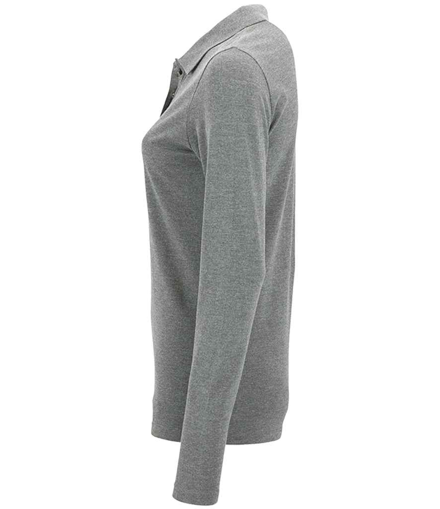 SOL'S Ladies Perfect Long Sleeve Pique Polo Shirt