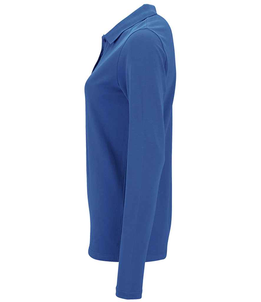 SOL'S Ladies Perfect Long Sleeve Pique Polo Shirt