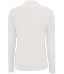 SOL'S Ladies Perfect Long Sleeve Pique Polo Shirt-5