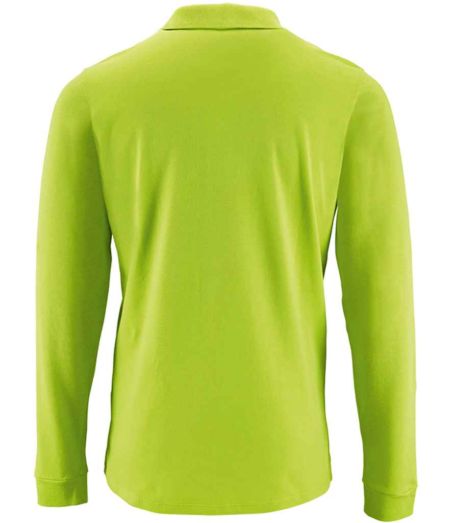 SOL'S Perfect Long Sleeve Pique Polo Shirt