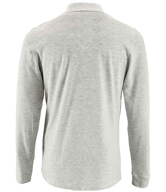 SOL'S Perfect Long Sleeve Pique Polo Shirt