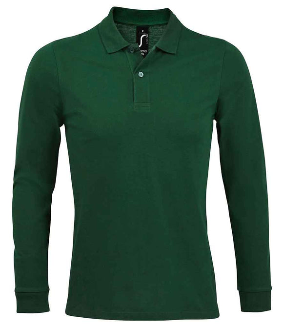 SOL'S Perfect Long Sleeve Pique Polo Shirt