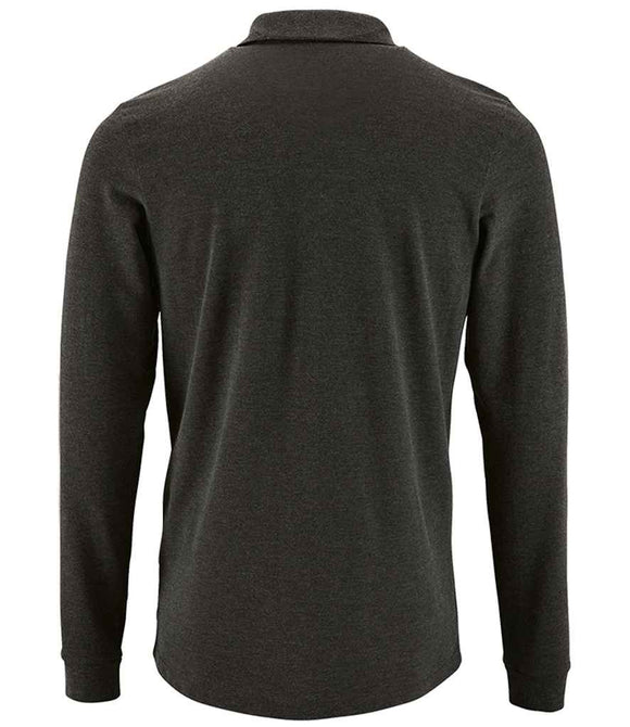SOL'S Perfect Long Sleeve Pique Polo Shirt