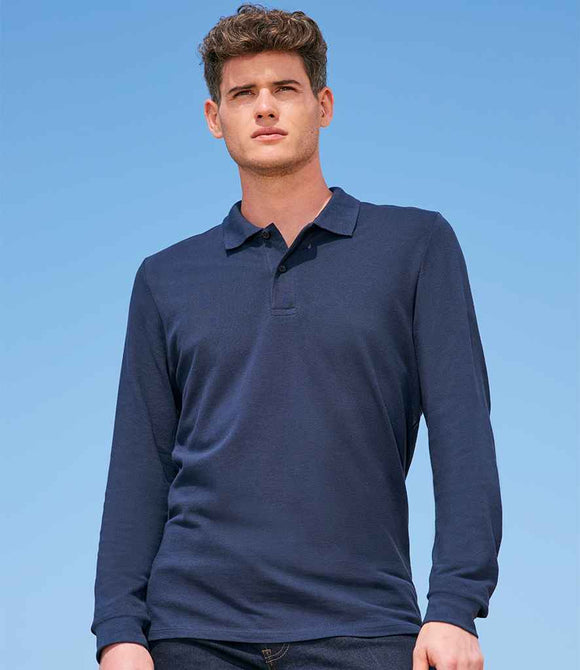 SOL'S Perfect Long Sleeve Pique Polo Shirt