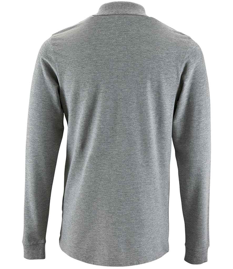 SOL'S Perfect Long Sleeve Pique Polo Shirt
