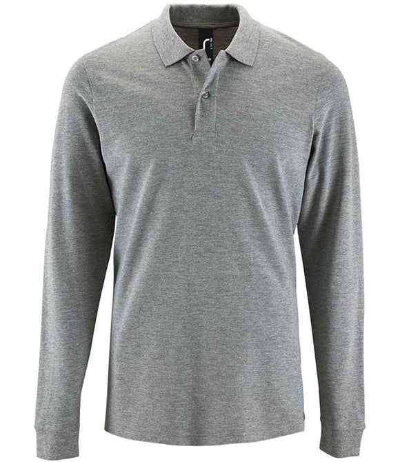 SOL'S Perfect Long Sleeve Pique Polo Shirt