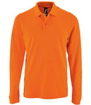 SOL'S Perfect Long Sleeve Pique Polo Shirt-32