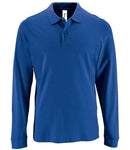 SOL'S Perfect Long Sleeve Pique Polo Shirt-11