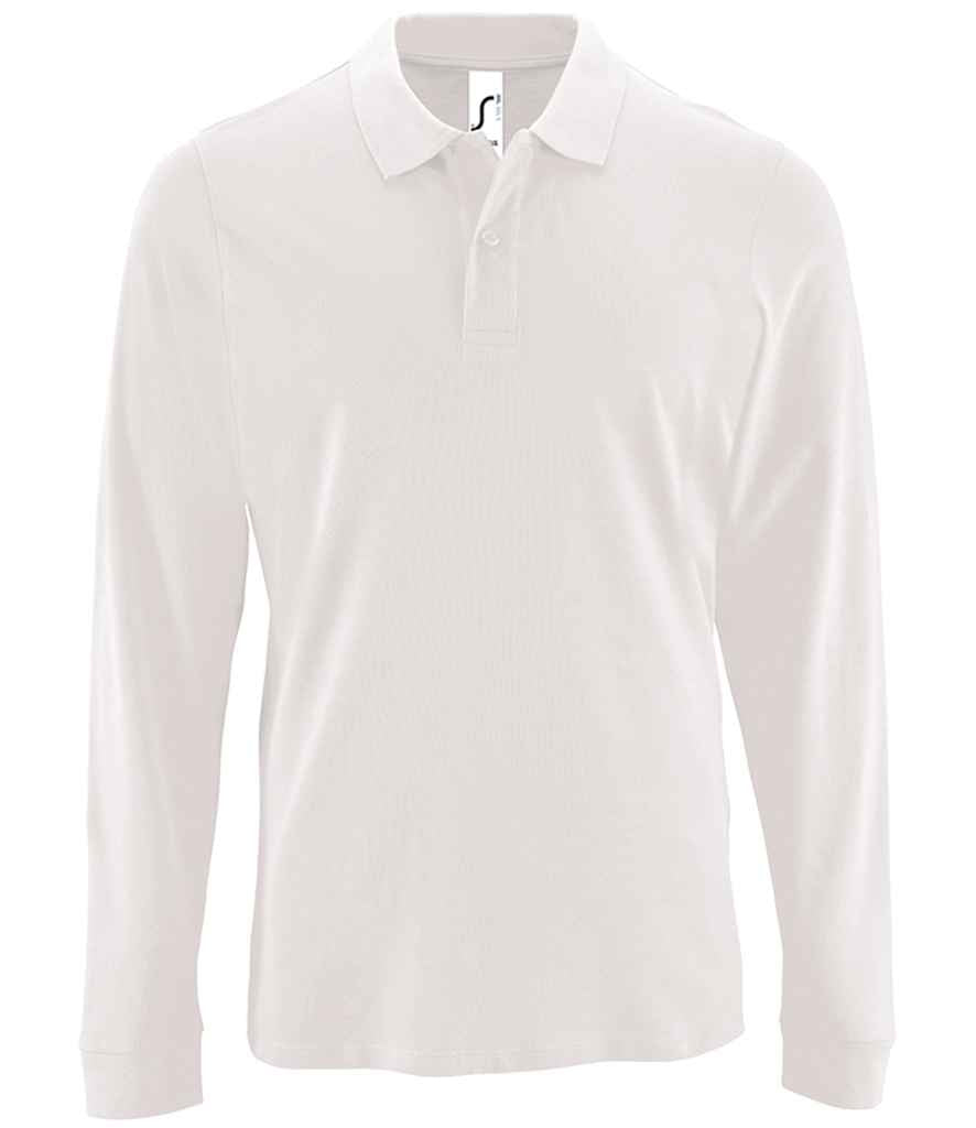 SOL'S Perfect Long Sleeve Pique Polo Shirt
