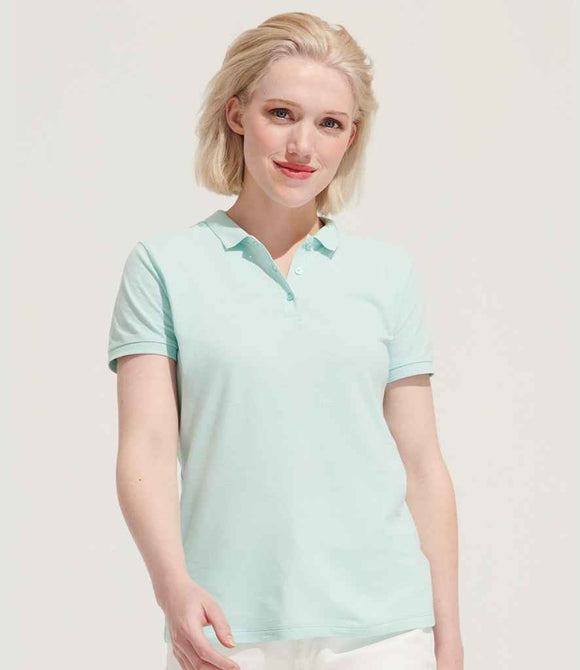 SOL'S Ladies Planet Organic Pique Polo Shirt