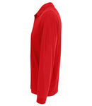 SOL'S Unisex Prime Long Sleeve Pique Polo Shirt-25