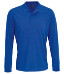 SOL'S Unisex Prime Long Sleeve Pique Polo Shirt-11