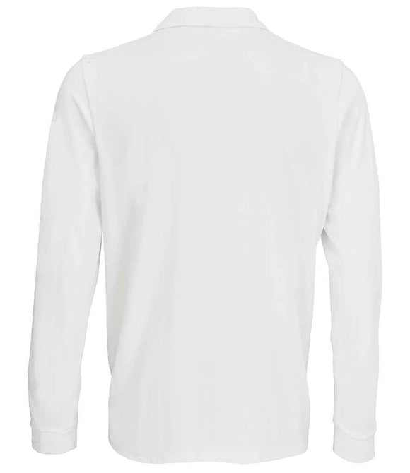 SOL'S Unisex Prime Long Sleeve Pique Polo Shirt