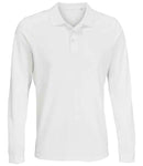 SOL'S Unisex Prime Long Sleeve Pique Polo Shirt-5