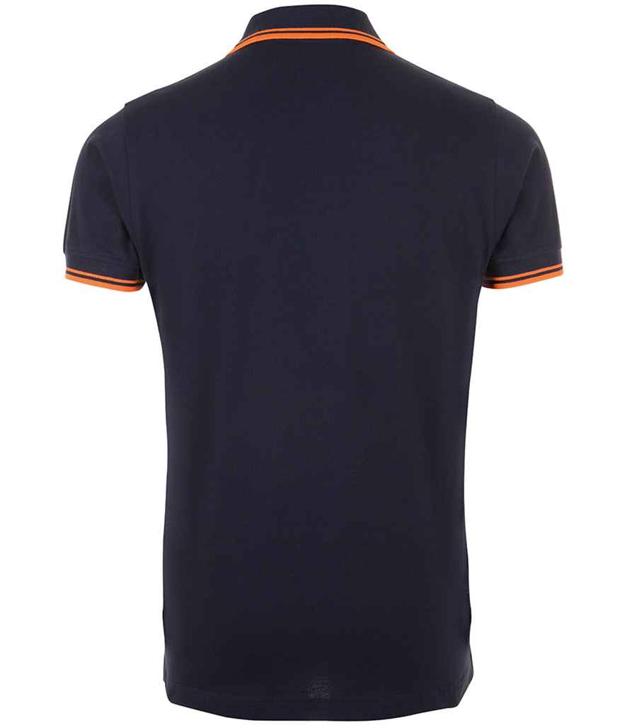 SOL'S Pasadena Tipped Cotton Pique Polo Shirt