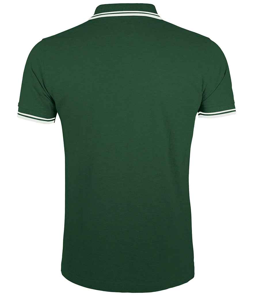 SOL'S Pasadena Tipped Cotton Pique Polo Shirt