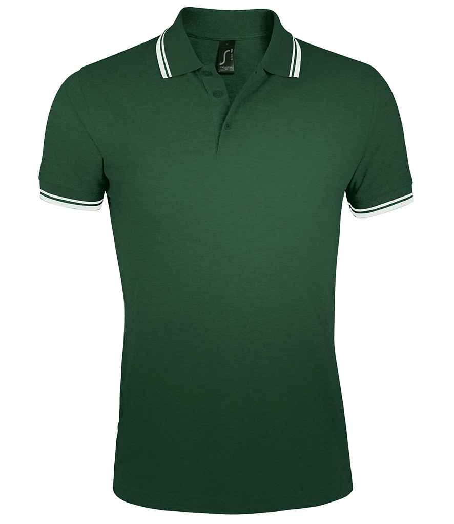 SOL'S Pasadena Tipped Cotton Pique Polo Shirt
