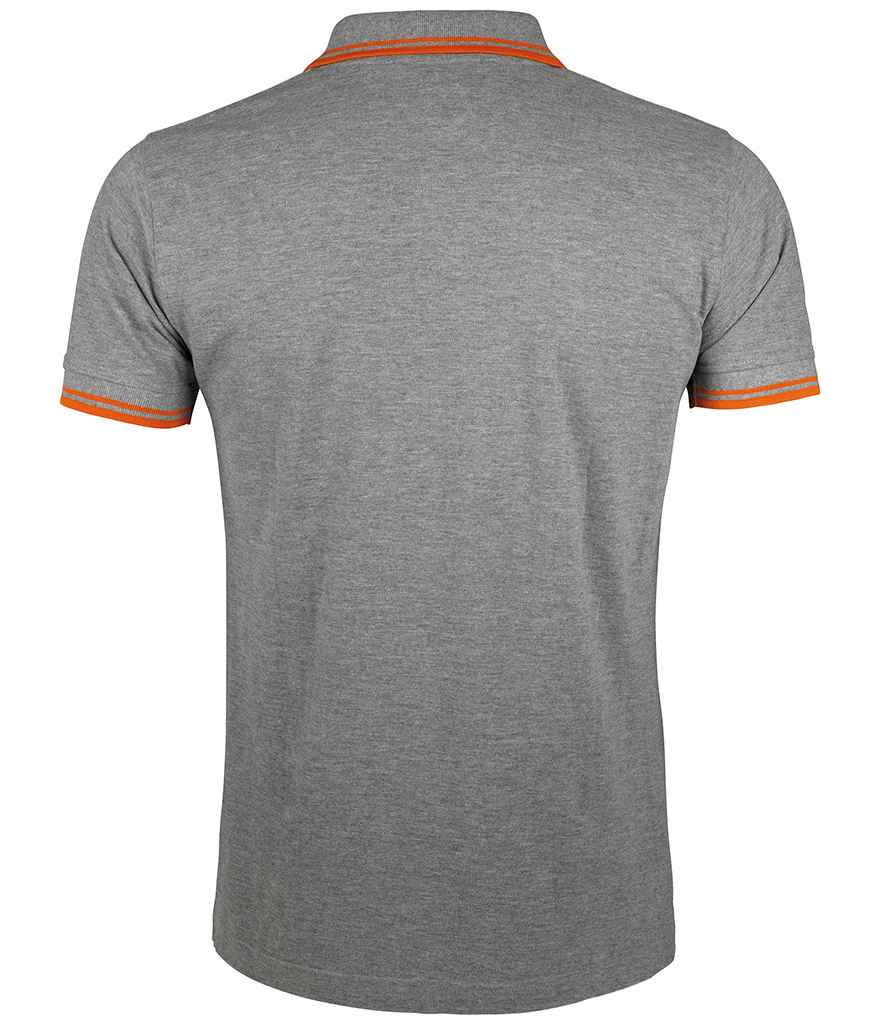 SOL'S Pasadena Tipped Cotton Pique Polo Shirt