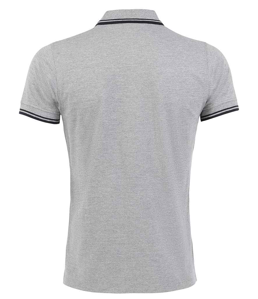 SOL'S Pasadena Tipped Cotton Pique Polo Shirt