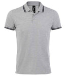SOL'S Pasadena Tipped Cotton Pique Polo Shirt-29