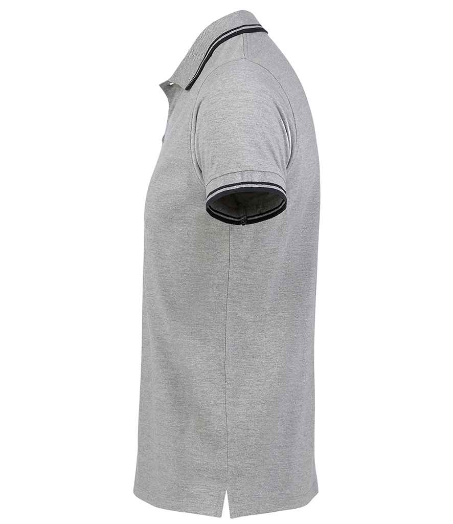 SOL'S Pasadena Tipped Cotton Pique Polo Shirt