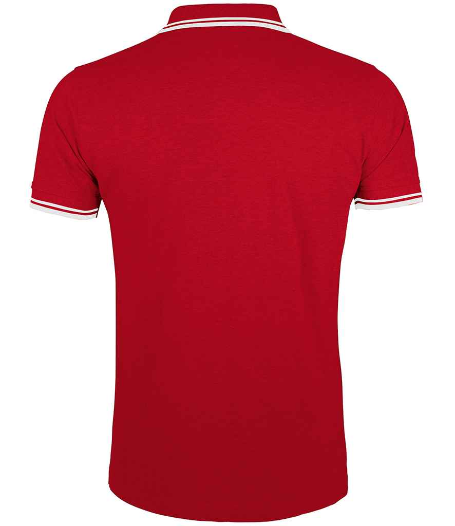 SOL'S Pasadena Tipped Cotton Pique Polo Shirt