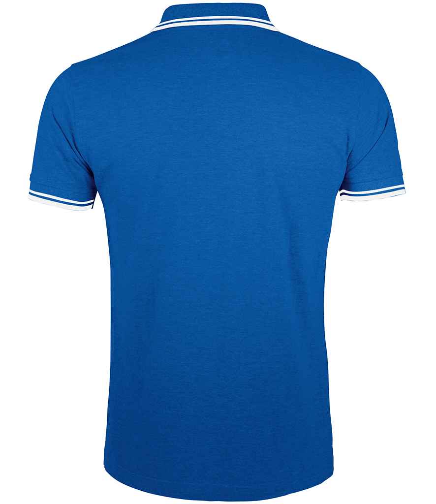 SOL'S Pasadena Tipped Cotton Pique Polo Shirt
