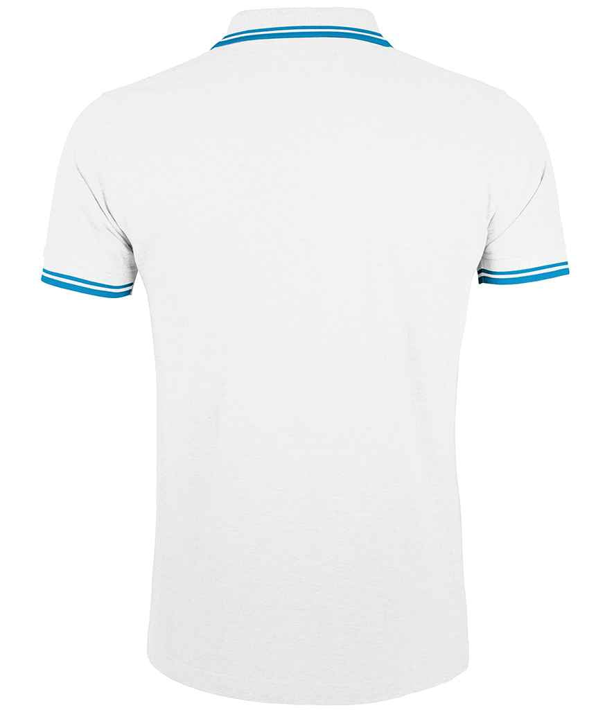 SOL'S Pasadena Tipped Cotton Pique Polo Shirt