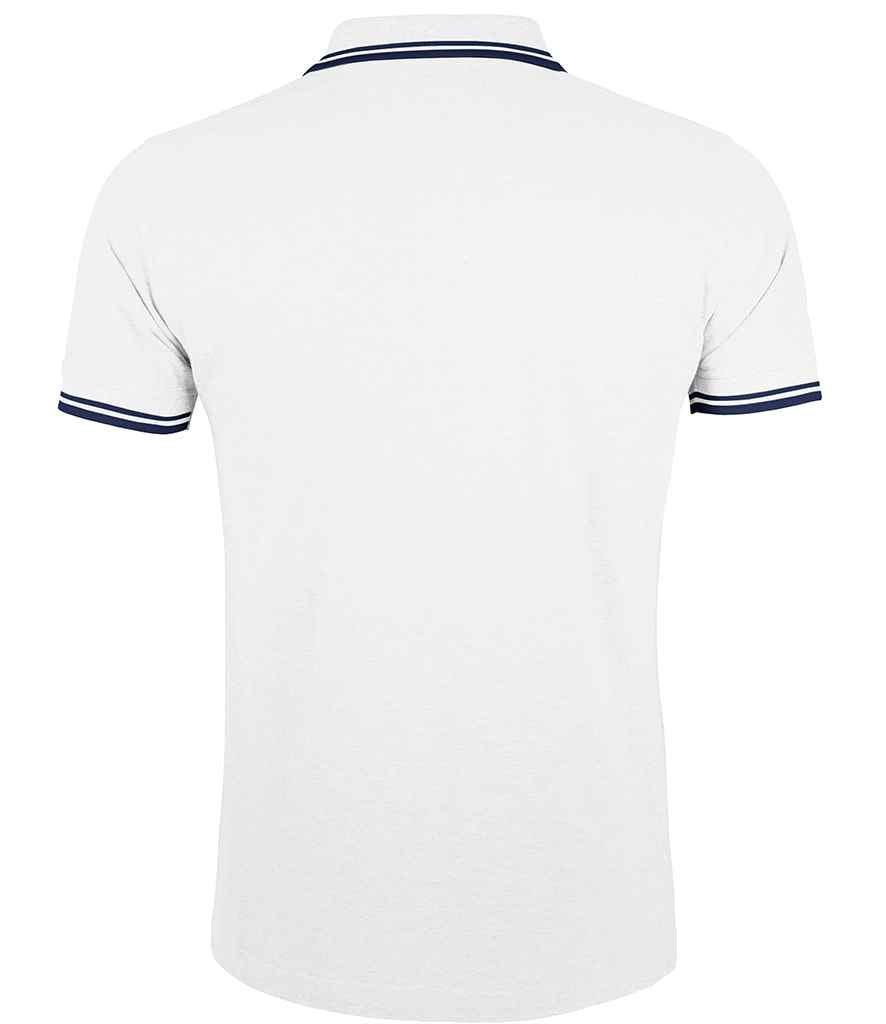 SOL'S Pasadena Tipped Cotton Pique Polo Shirt