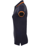 SOL'S Ladies Pasadena Tipped Cotton Pique Polo Shirt-16